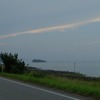 国道9号線鳥取砂丘の先、因幡の白兎伝説の残る小島が見えてきた。