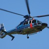 警視庁の「EC155B1」、昨年8月に導入されたばかりの機体。