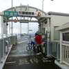 しまなみ海道の来島海峡大橋をレンタサイクルで走る