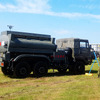 燃料タンク車や水タンク車も展示された（千葉県、松戸駐屯地一般公開イベント、10月3日）