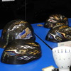 3次元加飾成形技術でつくられたヘルメット
