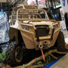 【危機管理産業展】MV-22オスプレイにも搭載可能なポラリス社製ATVを展示