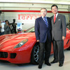 【フェラーリ 599 日本発表】シンボルは最強12気筒エンジン