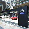 「This is Mazda Design. CAR as ART」ブース風景