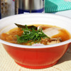 出店ブースで販売されていたラーメン