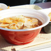 出店ブースで販売されていたラーメン