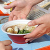 出店ブースで販売されていたラーメン