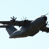 横田基地を離陸するエアバスA400Mアトラス。