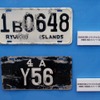 復帰前の沖縄で使われていたナンバープレート