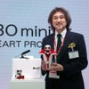 【東京モーターショー15】コミュニケーションロボ「KIROBO mini」が自動運転技術につながる可能性