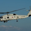 海上自衛隊のSH-60ヘリ。