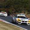 GT300クラスは多種多様なマシンの戦い。