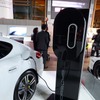 充電を行うEV-Standも準備された