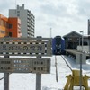 JR最北端の稚内駅とJR最南端の西大山駅を鉄道だけで移動する場合の最短所要時間は、北海道新幹線の開業に伴い逆に伸びる見込み。写真は12年前（2004年）、記者が稚内～西大山間の列島縦断旅行を実践した時の稚内駅。そのときの最短所要時間は27時7分だった。