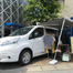 走る試着室…日産、遠隔スタイリング支援システムの実証実験に e-NV200 を提供