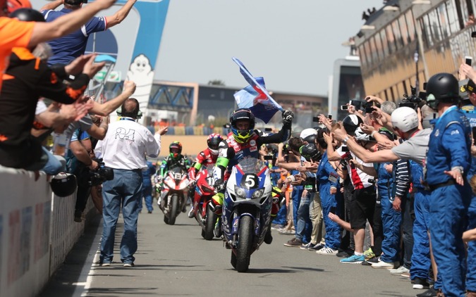 F.C.C.TSR Honda France、伝統のル・マン24時間レースで優勝…鈴鹿8耐タイトルへ猛烈アピール 画像