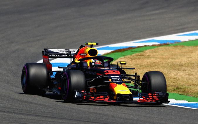 【F1 ドイツGP】レッドブルが好調、フェルスタッペンがフリー走行トップタイムをマーク 画像