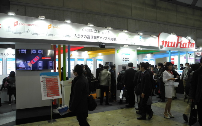 村田製作所、スマホ向け製品が減速の中、自動車向けで攻勢を…オートモーティブワールド2019 画像
