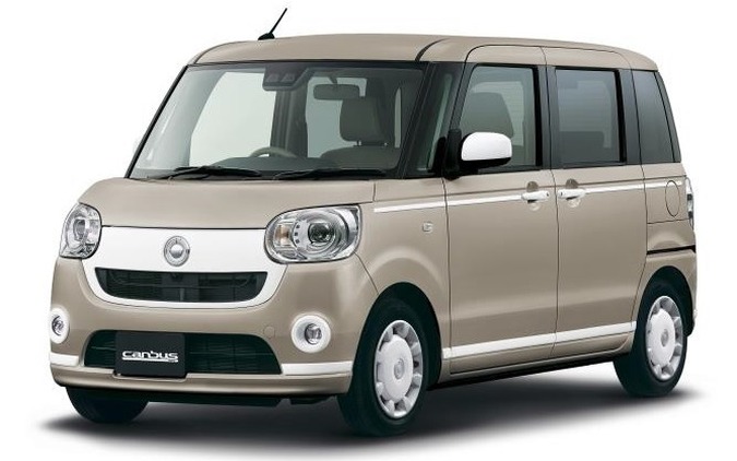 ダイハツ ムーヴキャンバス、ホワイト/ブラックのアクセントを加えた特別仕様車設定 画像