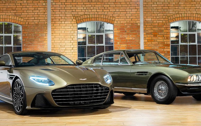 アストンマーティン『女王陛下の007』仕様、 DBSスーパーレッジェーラ に設定…1969年のボンドカーがモチーフ 画像