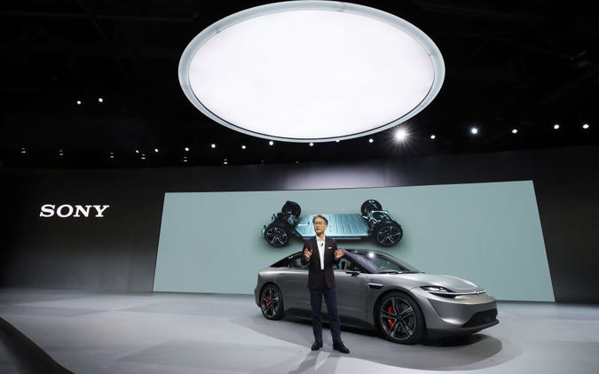 ソニーが自動車を作った！ 最新モビリティ技術搭載 VISION-S…CES 2020で発表［写真差し替え］ 画像