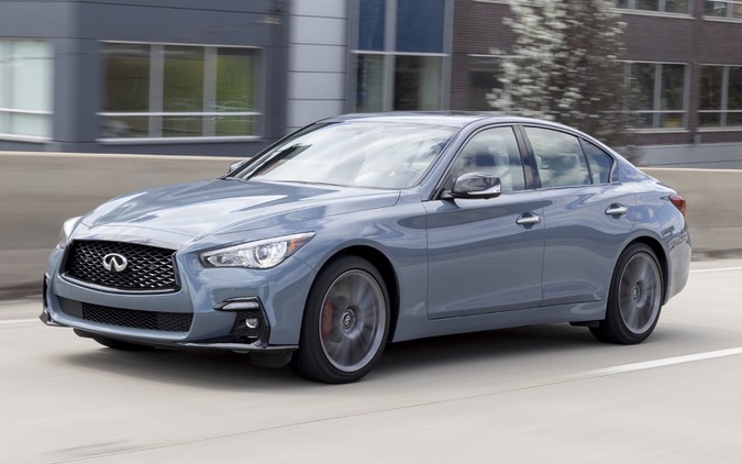 日産 スカイライン のインフィニティ版、『Q50』に2022年型…最強版は405馬力 画像