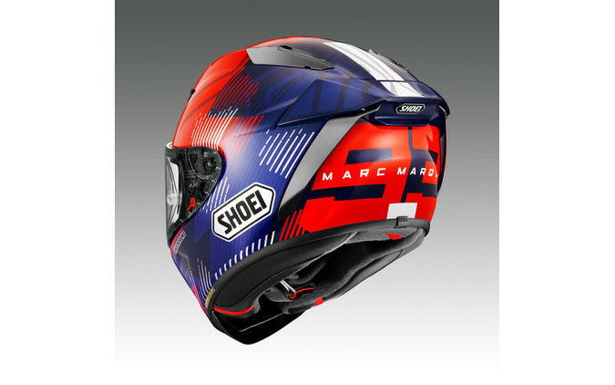 SHOEIのレーシング向けヘルメット「X-Fifteen」にMotoGPライダー「マルク・マルケス」レプリカ登場 画像