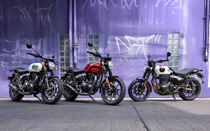 ロイヤルエンフィールド『ハンター350』が2025年モデルに進化、アシスト&スリッパークラッチ初搭載で59万9500円から 画像