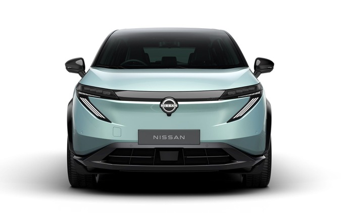 日産『アリア』改良新型を世界初公開へ、Vモーショングリルのない新デザインに…ジャパンモビリティショー2025 画像
