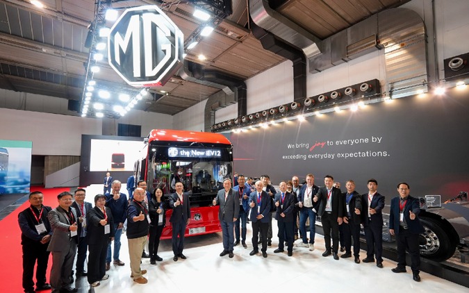 英MG、商用車ブランド立ち上げ…電動バスを欧州市場投入へ 画像