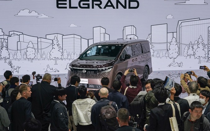 日産が続落、新型『エルグランド』発表も株価はさえず 画像