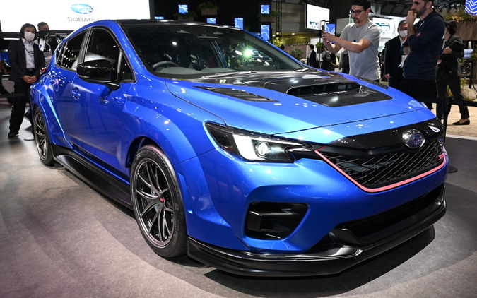 「インプレッサWRX STI」の再来!? スバルファン注目、『パフォーマンスB STIコンセプト』市販化の可能性は…ジャパンモビリティショー2025 画像