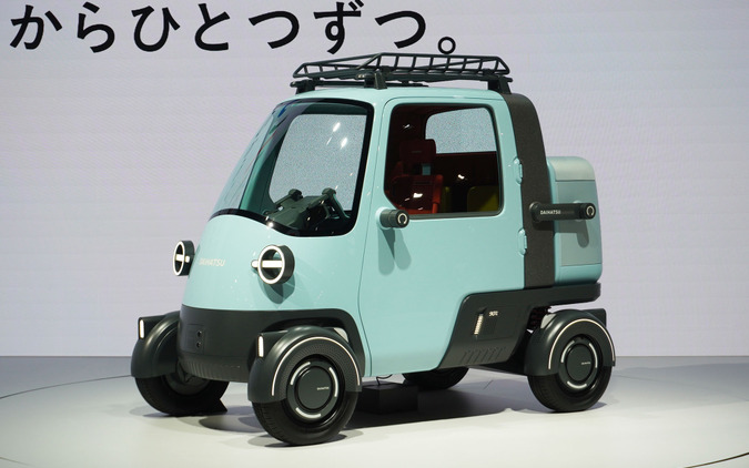 ダイハツらしさ全開！自転車以上、軽自動車未満の『ミゼットX』が楽しすぎる…ジャパンモビリティショー2025 画像