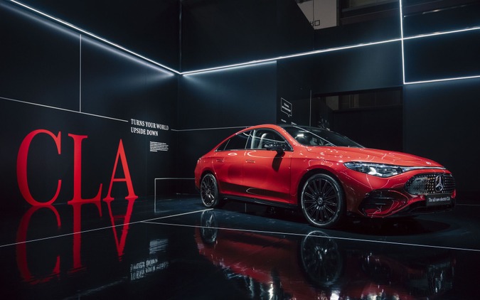 「最もインテリジェント」メルセデスベンツ『CLA』新型を日本初公開…ジャパンモビリティショー2025 画像