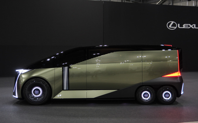 まもなく閉幕！ レクサス「6輪ミニバン」が首位…ジャパンモビリティショー2025注目記事ベスト5 画像
