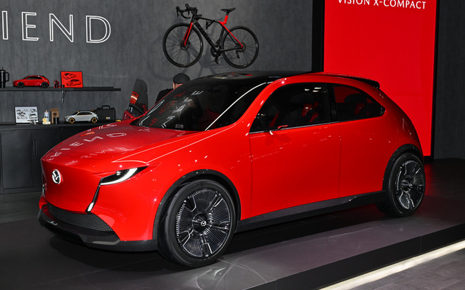 マツダ2よりも小さい！『VISION X-COMPACT』は次世代コンパクトクロスオーバーなのか？…ジャパンモビリティショー2025 画像