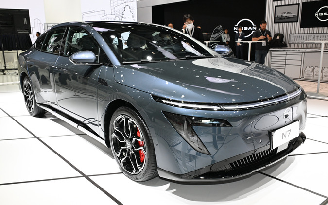 話題の日産の新型セダン『N7』がお目見え！ 日本導入に期待せざるを得ない…ジャパンモビリティショー2025 画像