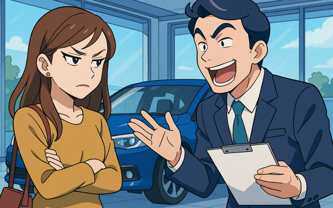 強引な営業トークが“買う気”を失わせる…女性の2割が偏見発言を経験　リセバ総研調査 画像