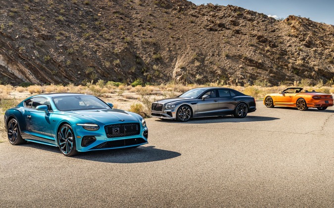 グラデーションカラーのベントレー、限定コレクション3台を発表…「オンブレ・バイ・マリナー」 画像