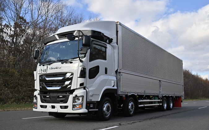 いすゞの株価が反発、大型トラック自動運転「レベル4」目指し走行実験本格化へ 画像