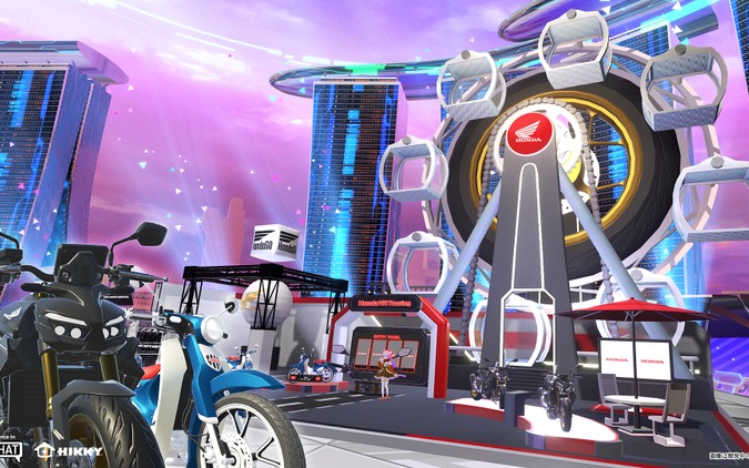 カブとホーネットでVR体験！ ホンダ、メタバース最大級イベント「Vket」に初参加 画像