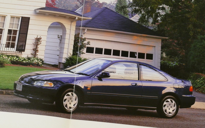 “もう一台”のホンダの逆輸入車、アメリカの風を感じさせた『シビック・クーペ』【懐かしのカーカタログ】 画像