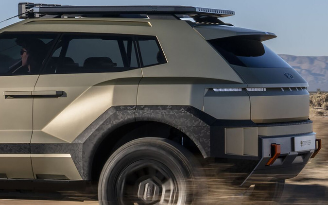 その名は『クレーター』！ 冒険心あふれすぎなオフロードSUV、ヒョンデが発表…ロサンゼルスモーターショー2025 画像