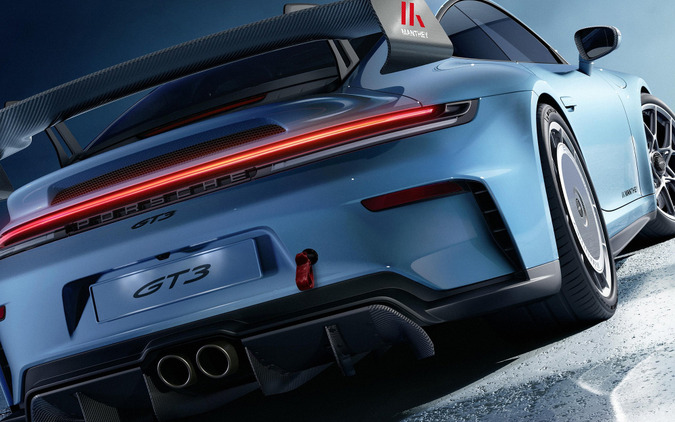 「ウイングいかつすぎ」「ホイールどうなってんだ」ド迫力デザインと圧倒的性能、ポルシェの最新「マンタイキット」にSNS興奮 画像