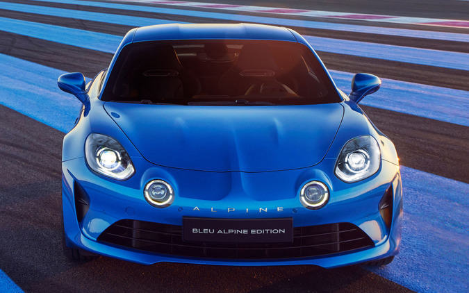 アルピーヌ70周年記念車、日本限定「A110 BLEU ALPINE EDITION」70台販売へ…999万円から 画像