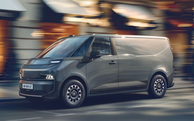 ルノー初の800V急速充電に対応、主力商用車『トラフィック』新型はEVに…航続最大450km… 画像