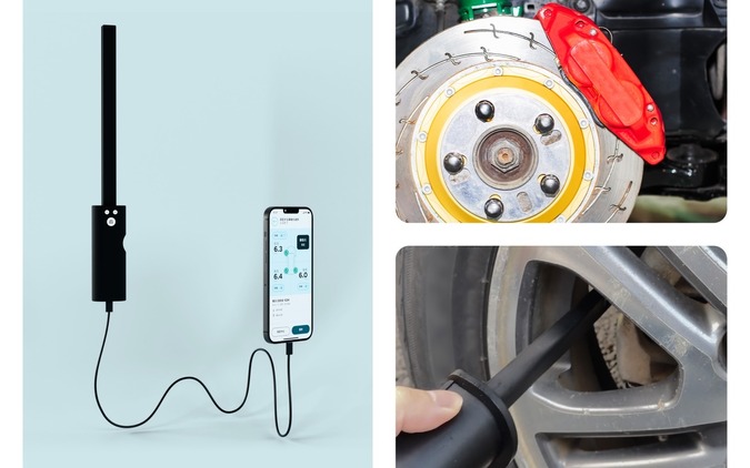 ブレーキ診断「BRAKEPAD SCAN」、アドヴィックスとスマートドライブが共同開発　2026年2月サービス開始 画像
