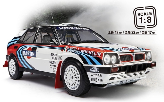 ランチア『デルタHFインテグラーレ16V』、1/8スケールで完全再現…アシェットがWEB限定で定期配送 画像