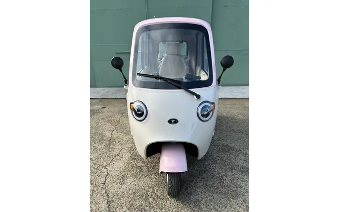 三輪EV「coffret」、ピンクとブルーの限定パステルカラー2色を追加…全7色に 画像