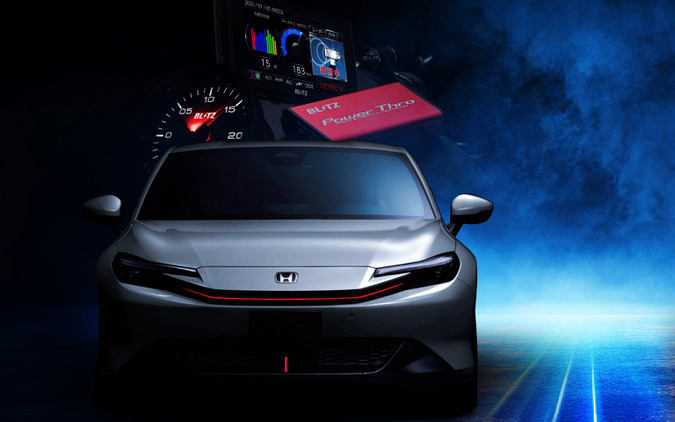 『MFゴースト』コラボ車両も！ ブリッツ、4台のチューニングカーを出展…東京オートサロン2026 画像